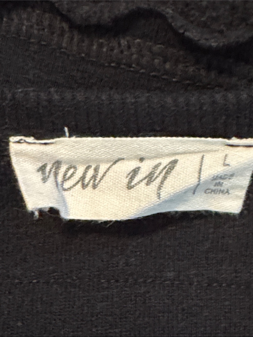 Black Fleece Crewneck Pocket Sweatshirt - Picture 2 of 7